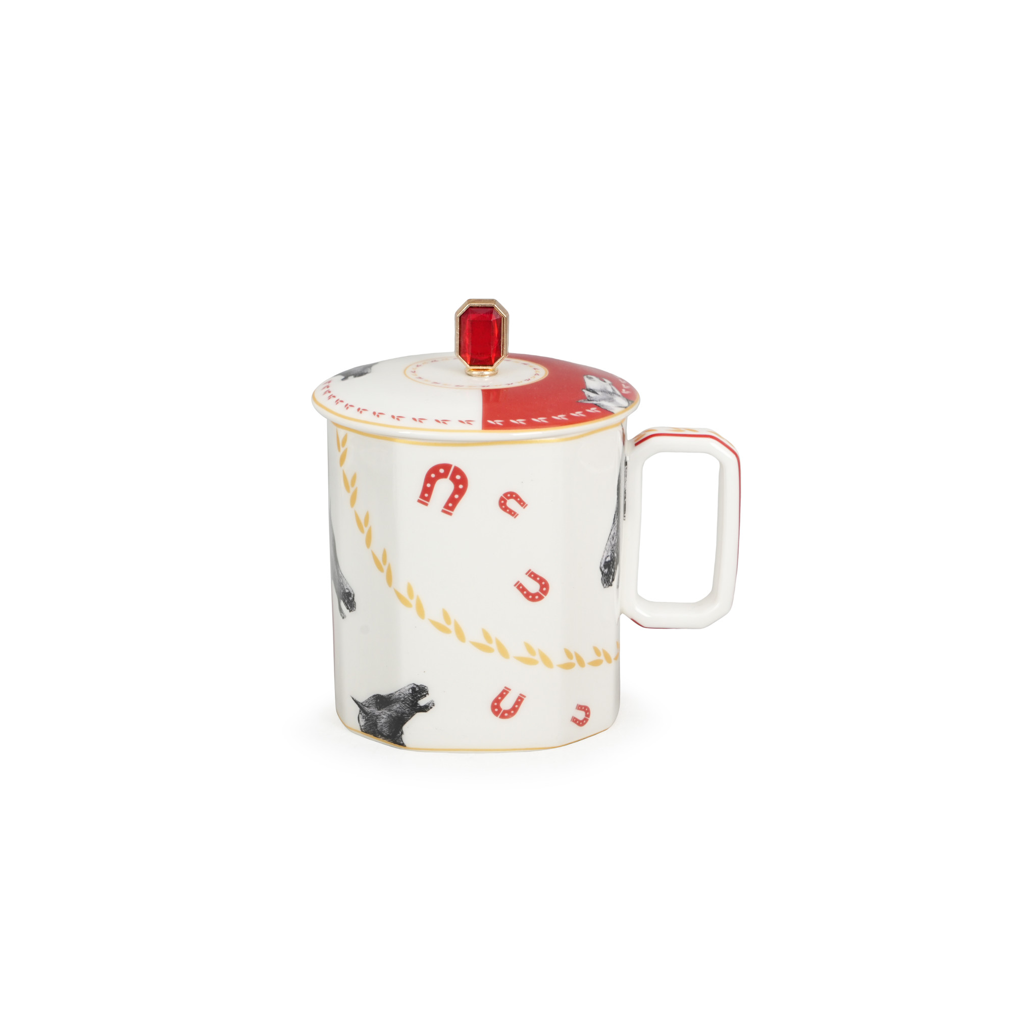 Oriental Horse 430ml Mug with 