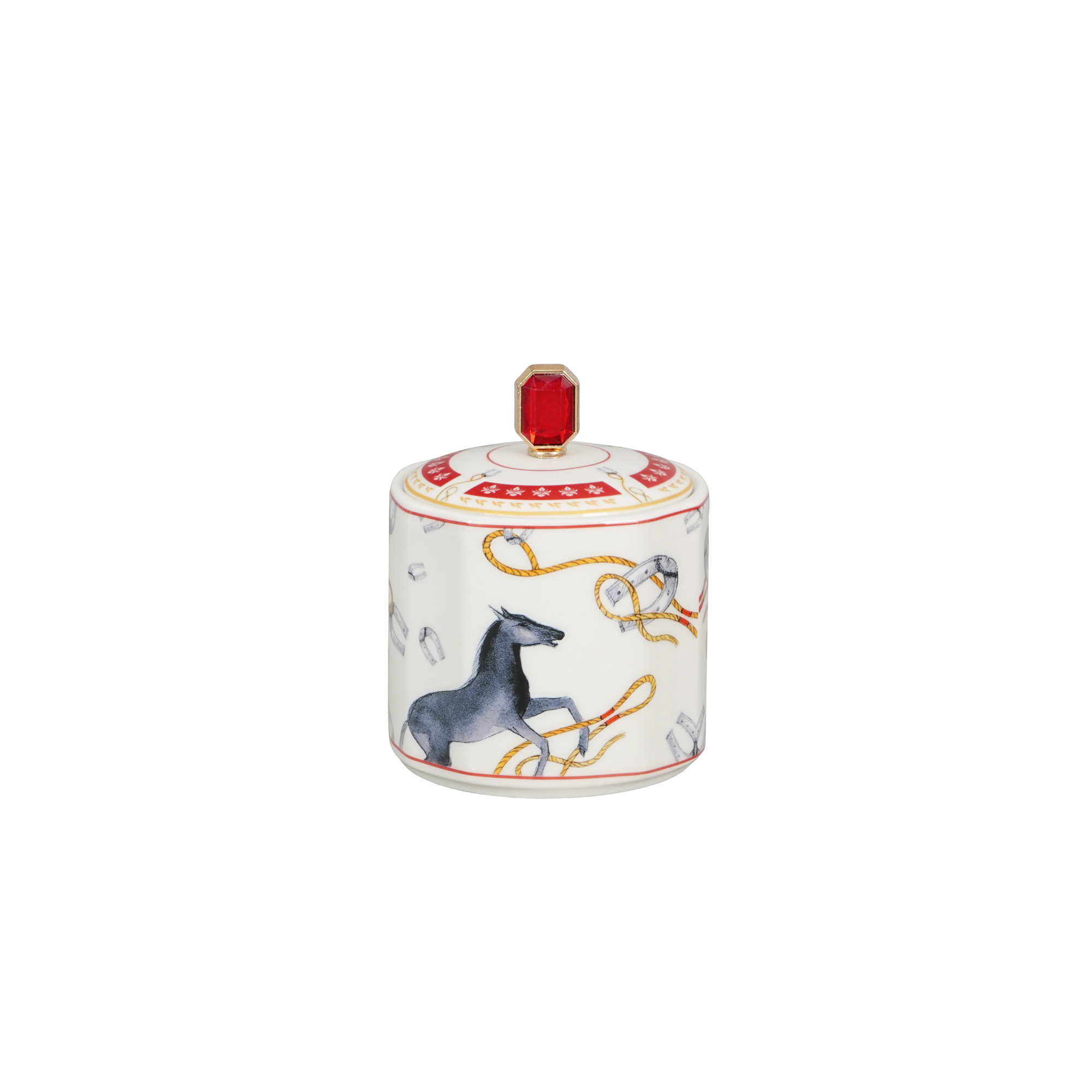Oriental Horse 270ml Sugar Pot